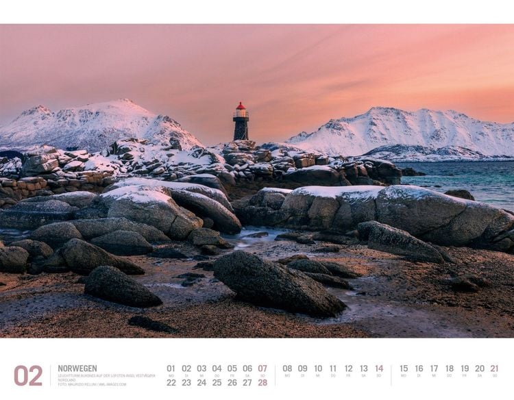Produktbild: Norwegen Kalender 2027 | Unterwegs zwischen Fjordland und Nordkap