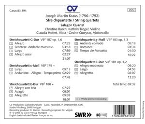 Produktbild: Streichquartette op.1 2,3 & 6/Strei