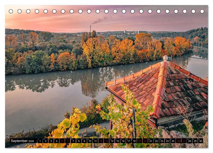 Produktbild: Malerisches Stuttgart (Tischkalender 2026 DIN A5 quer), CALVENDO Monatskalender