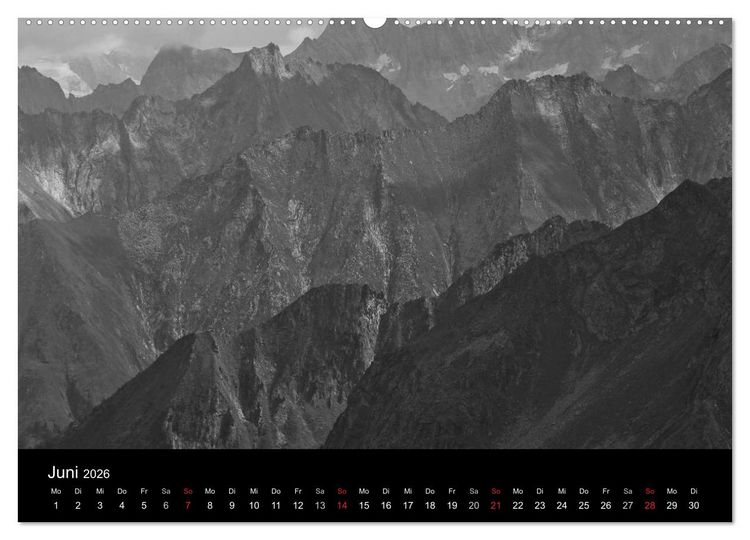 Produktbild: TIROL - Der Berliner H&ouml;henweg (Wandkalender 2026 DIN A2 quer), CALVENDO Monatskalender