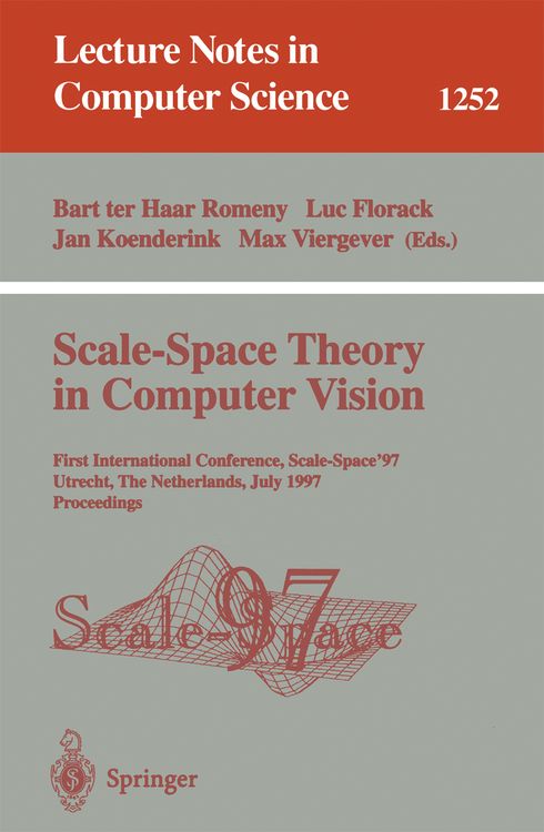 Produktbild: Scale-Space Theory in Computer Vision
