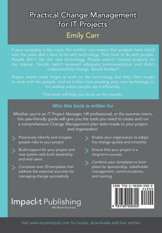Produktbild: Practical Change Management for It Projects