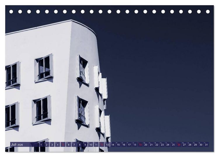 Produktbild: Abstrakte Architektur (Tischkalender 2026 DIN A5 quer), CALVENDO Monatskalender