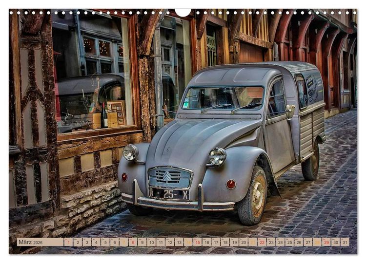 Produktbild: Citro&euml;n 2CV - die Ente (Wandkalender 2026 DIN A3 quer), CALVENDO Monatskalender