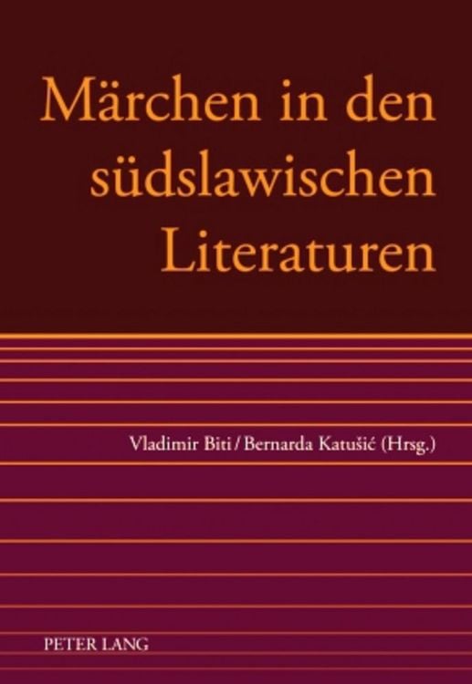 Produktbild: M&auml;rchen in den s&uuml;dslawischen Literaturen
