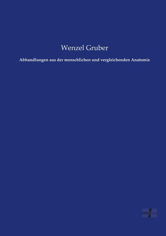Produktbild: Abhandlungen aus der menschlichen und vergleichenden Anatomie