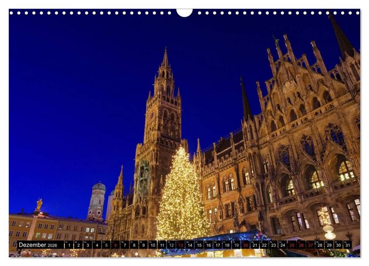 Produktbild: Unterwegs in Deutschland (Wandkalender 2026 DIN A3 quer), CALVENDO Monatskalender