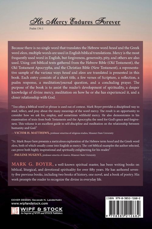 Produktbild: His Mercy Endures Forever