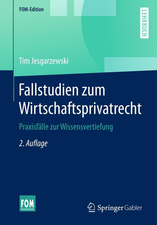 Produktbild: Fallstudien zum Wirtschaftsprivatrecht