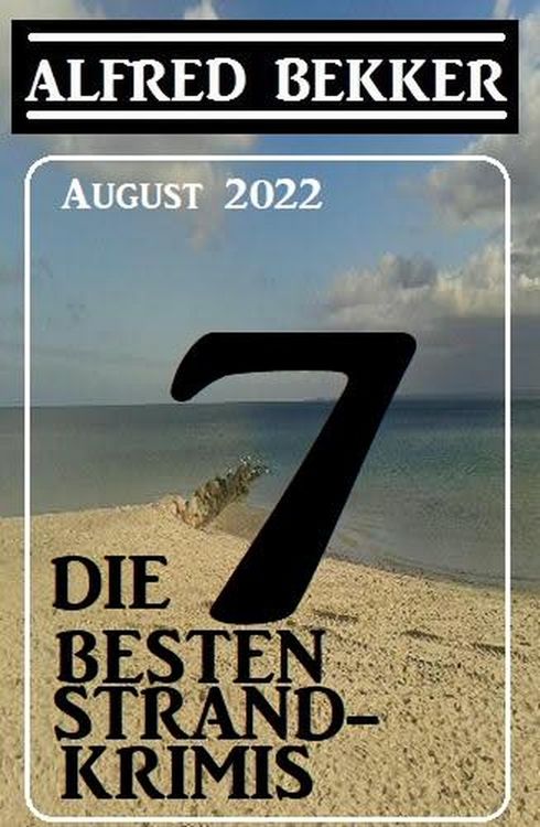 Produktbild: Die 7 besten Strandkrimis August 2022