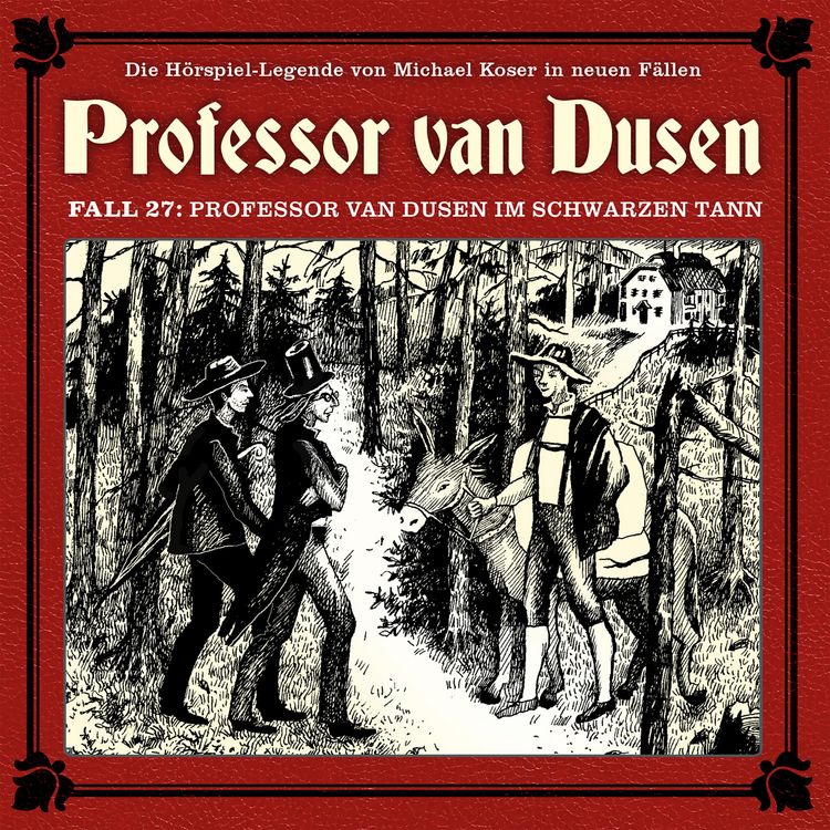 Produktbild: Professor van Dusen im schwarzen Tann