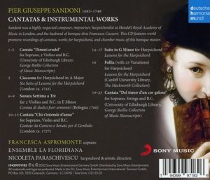 Produktbild: Floridiana, L: Cantatas & Instrumental Works