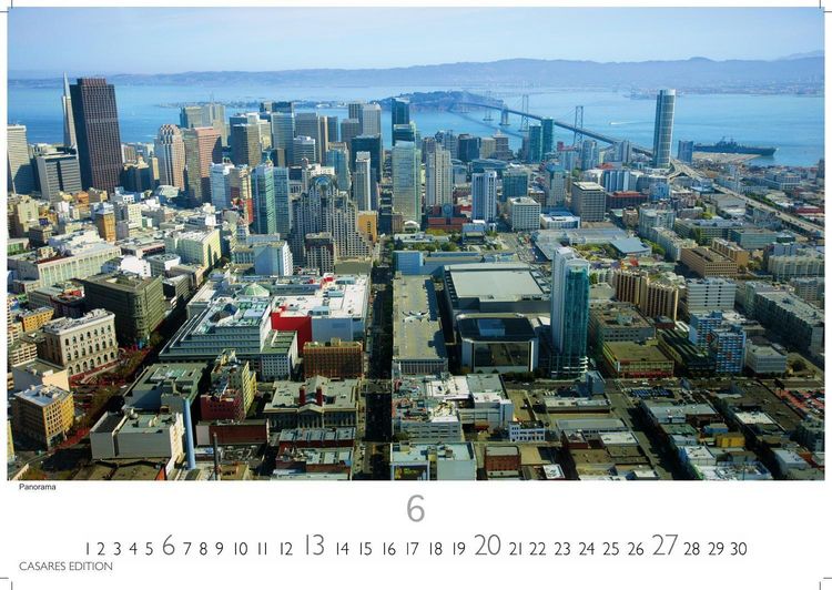 Produktbild: San Francisco Kalender 2027 &ndash; Wandkalender | Fotokalender Nordamerika 35x50cm &ndash; Faszinierende Bilder aus der Stadt der H&uuml;gel, perfekt als Deko & Geschenkidee