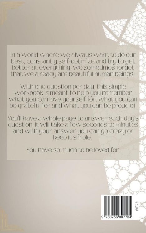 Produktbild: I am proud - Self-love Journal: Daily Questions to help you welcome more Positive Thinking, Motivation and Happiness into your Life