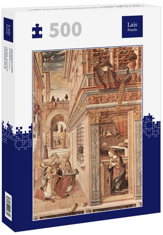 Produktbild: Lais Puzzle Carlo Crivelli - Maria Verk&uuml;ndigung mit dem Emygdius von Ascoli Piceno 500 Teile
