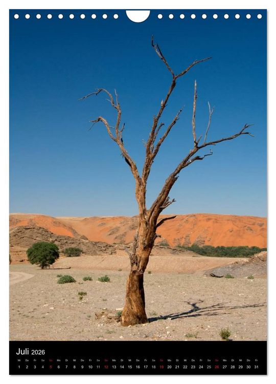 Produktbild: Faszination Namibia (Wandkalender 2026 DIN A4 hoch), CALVENDO Monatskalender