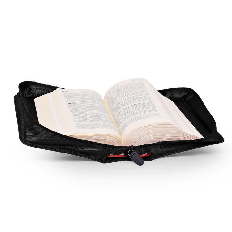Produktbild: Buchh&uuml;llen-Tasche - schwarz