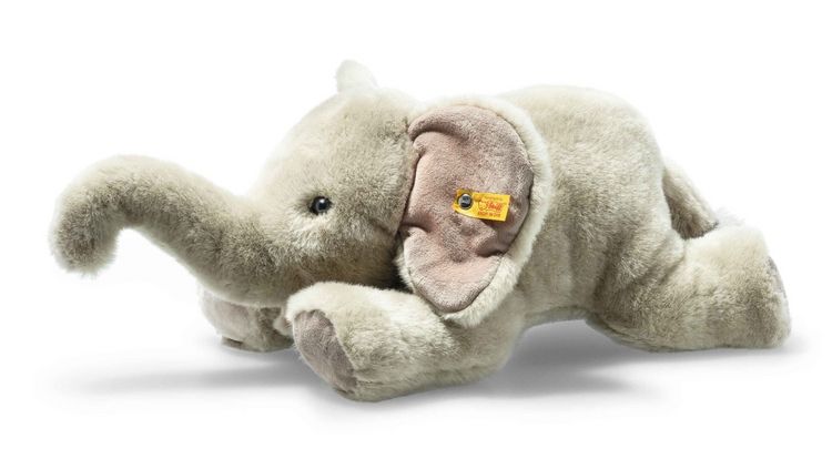 Produktbild: Steiff 085116 - Heavenly Hugs Trampili Elefant, liegend, F&uuml;llung mit Memory-Effekt, Webpelz, 42 cm