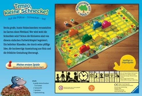 Produktbild: Tempo, kleine Schnecke! - Kinderspiel ab 3 Jahre