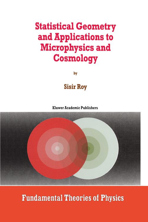 Produktbild: Statistical Geometry and Applications to Microphysics and Cosmology