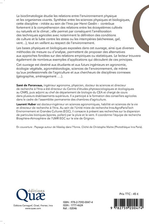 Produktbild: Bioclimatologie