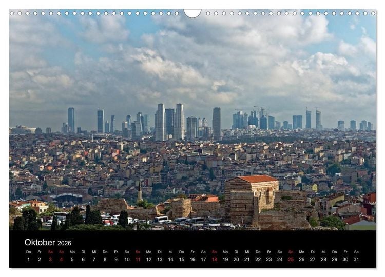 Produktbild: Istanbul Einmalig (Wandkalender 2026 DIN A3 quer), CALVENDO Monatskalender
