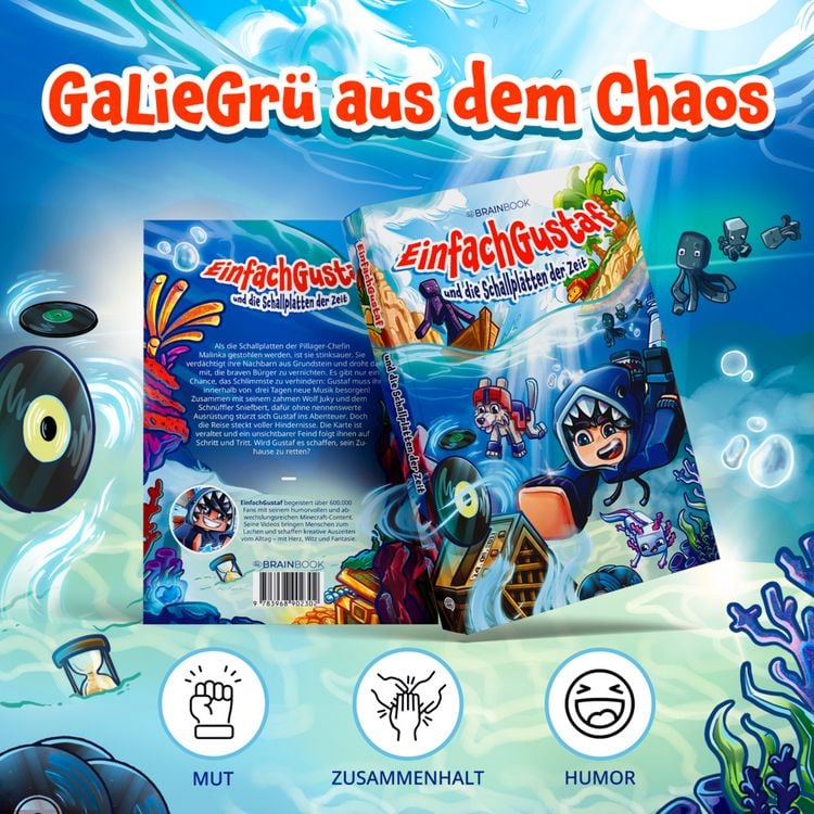 Produktbild: EinfachGustaf und die Schallplatten der Zeit
