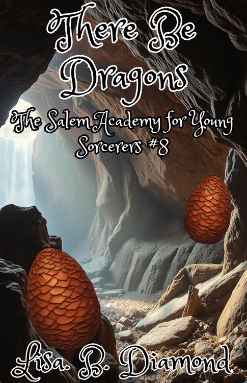 Produktbild: There Be Dragons (The Salem Academy for Young Sorcerers, #8)