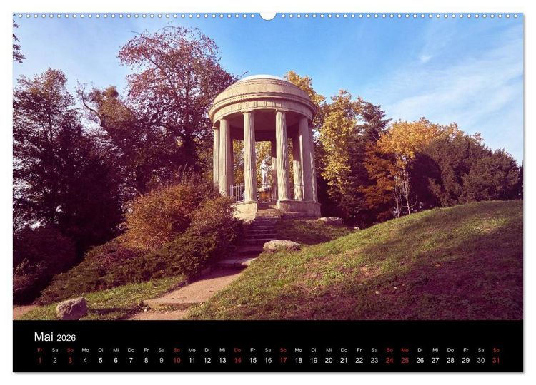 Produktbild: Sch&ouml;ne Heimat W&ouml;rlitzer Park (hochwertiger Premium Wandkalender 2026 DIN A2 quer), Kunstdruck in Hochglanz