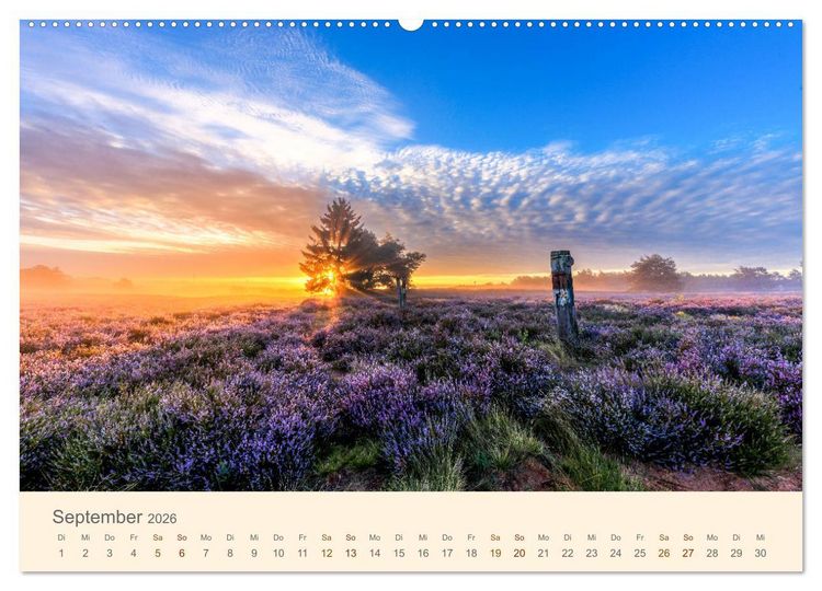 Produktbild: Lautrer Landschaften 2026 (Wandkalender 2026 DIN A2 quer), CALVENDO Monatskalender