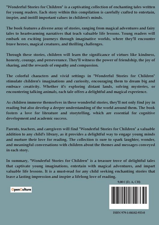 Produktbild: Wonderful Stories for Children