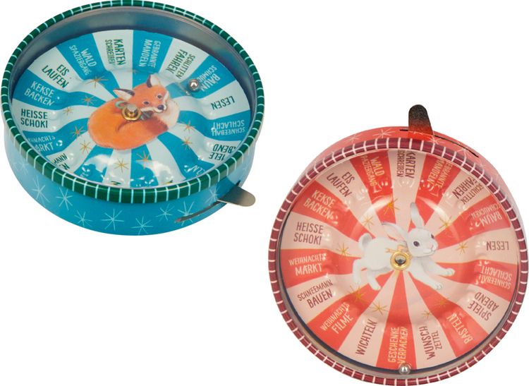 Produktbild: Mini-Roulette Entscheidungshelfer - Wintertiere...,sort.i.D.