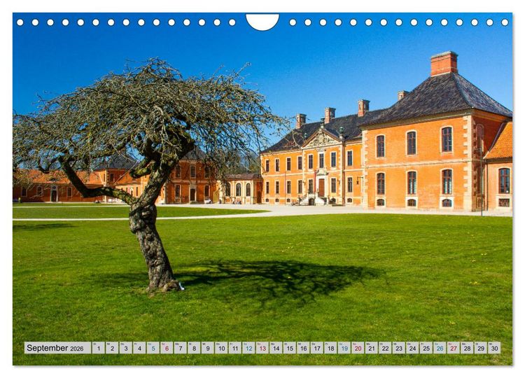 Produktbild: Schloss Bothmer - Kl&uuml;tzer Schlossimpressionen (Wandkalender 2026 DIN A4 quer), CALVENDO Monatskalender