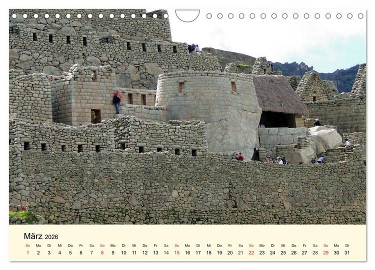 Produktbild: Im Land der Inka (Wandkalender 2026 DIN A4 quer), CALVENDO Monatskalender