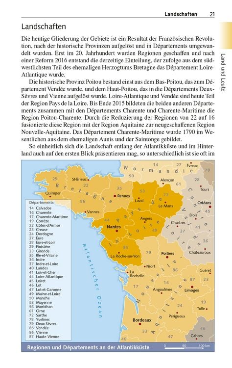 Produktbild: TRESCHER Reisef&uuml;hrer Franz&ouml;sische Atlantikk&uuml;ste - Poitou