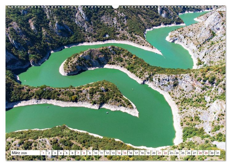 Produktbild: Der Balkan - Streifz&uuml;ge durch atemberaubende Kulturlandschaften (Wandkalender 2026 DIN A2 quer), CALVENDO Monatskalender