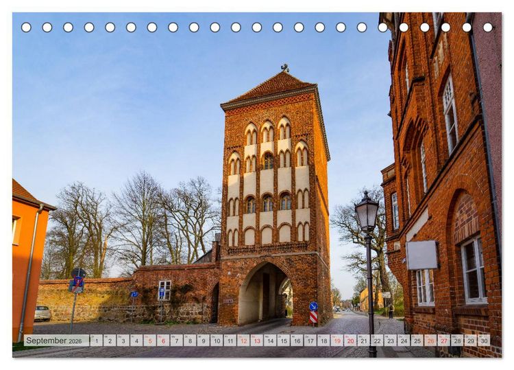 Produktbild: Wittstock Dosse Impressionen (Tischkalender 2026 DIN A5 quer), CALVENDO Monatskalender