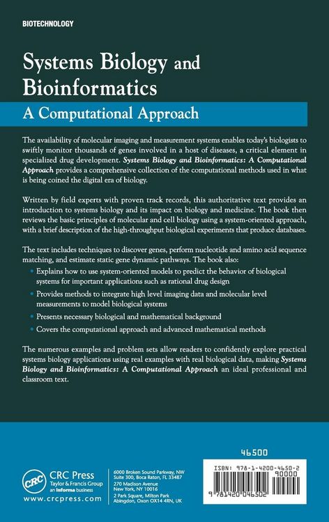 Produktbild: Systems Biology and Bioinformatics