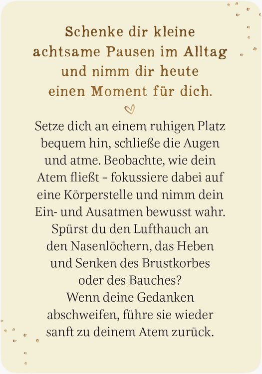 Produktbild: Der Moment ist dein Leben - Achtsamkeitskarten f&uuml;r zwischendurch