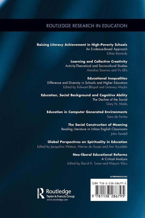 Produktbild: Neo-liberal Educational Reforms
