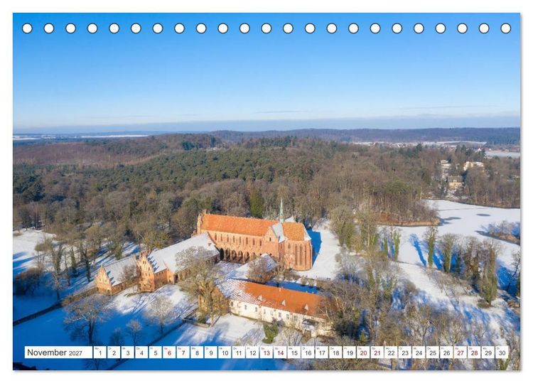 Produktbild: Wundersch&ouml;nes Ostdeutschland (Tischkalender 2027 DIN A5 quer), CALVENDO Monatskalender