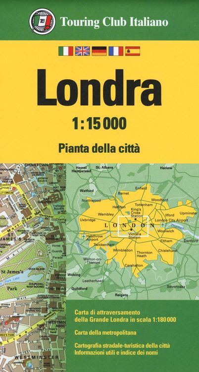 Produktbild: Londra 1:15.000. Pianta della citt&agrave;