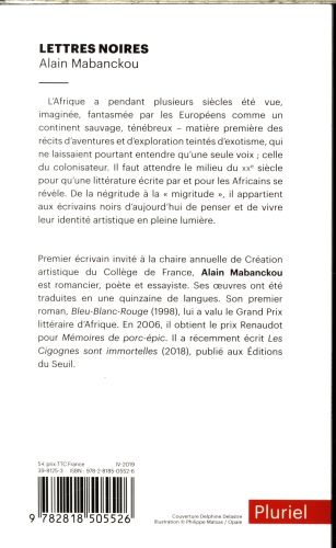 Produktbild: Lettres noires : des t&eacute;n&egrave;bres &agrave; la lumi&egrave;re