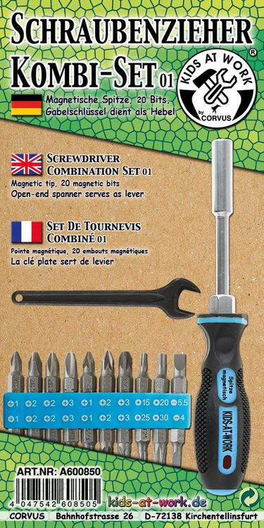 Corvus A600850 - Schraubenzieher Kombi Set 01 kaufen