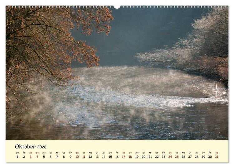 Produktbild: M&uuml;ngstener Br&uuml;cke - Landschaft rund um Solingen (Wandkalender 2026 DIN A2 quer), CALVENDO Monatskalender
