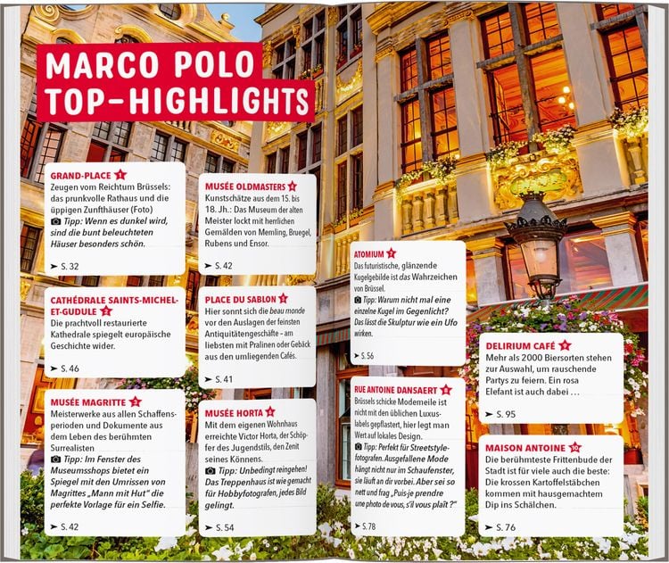 Produktbild: MARCO POLO Reisef&uuml;hrer Br&uuml;ssel