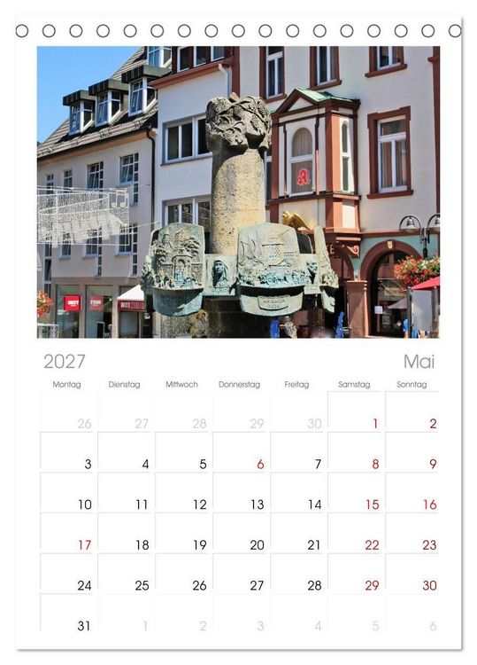 Produktbild: Tischplaner 2027 - Bingen - Idylle am Rhein (A5 Tischkalender zum Aufstellen) CALVENDO