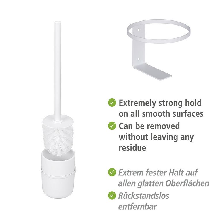 Produktbild: Turbo-Loc&reg; WC-Garnitur Mod. Carpino Wei&szlig;, Befestigen ohne Bohren