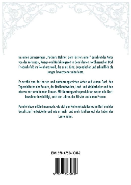 Produktbild: Pucherts Helmut, dem F&ouml;rster seiner. Vom Leben auf einem nordhessischen Dorf