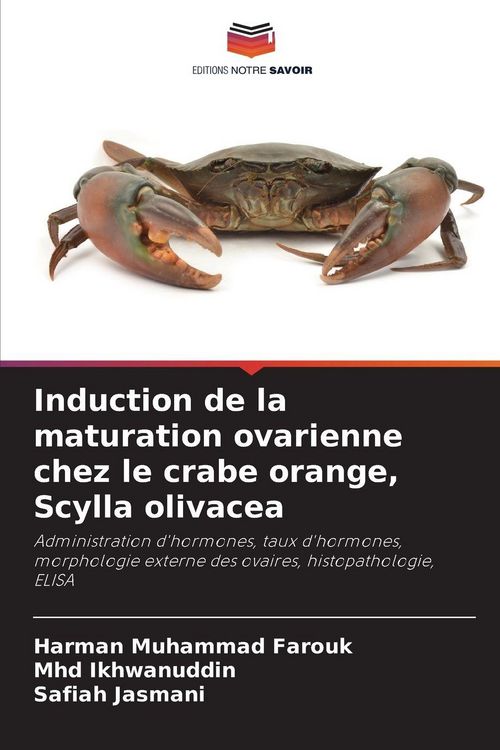 Produktbild: Induction de la maturation ovarienne chez le crabe orange, Scylla olivacea